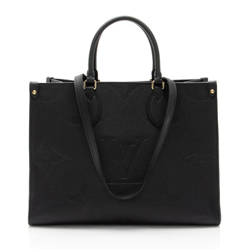 Louis Vuitton Giant Monogram Empreinte Onthego MM Tote (SHF-NgC3Ny)