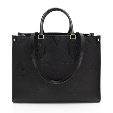 Louis Vuitton Giant Monogram Empreinte Onthego MM Tote (SHF-7wI8Am)