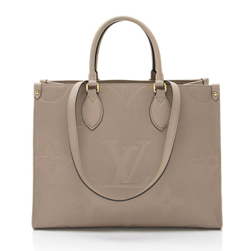 Louis Vuitton Giant Monogram Empreinte Onthego MM Tote
