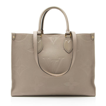 Louis Vuitton Giant Monogram Empreinte Onthego MM Tote