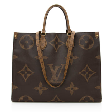 Louis Vuitton Giant Monogram Onthego GM Tote (SHF-19912)