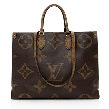 Louis Vuitton Giant Monogram Onthego GM Tote (SHF-20178)