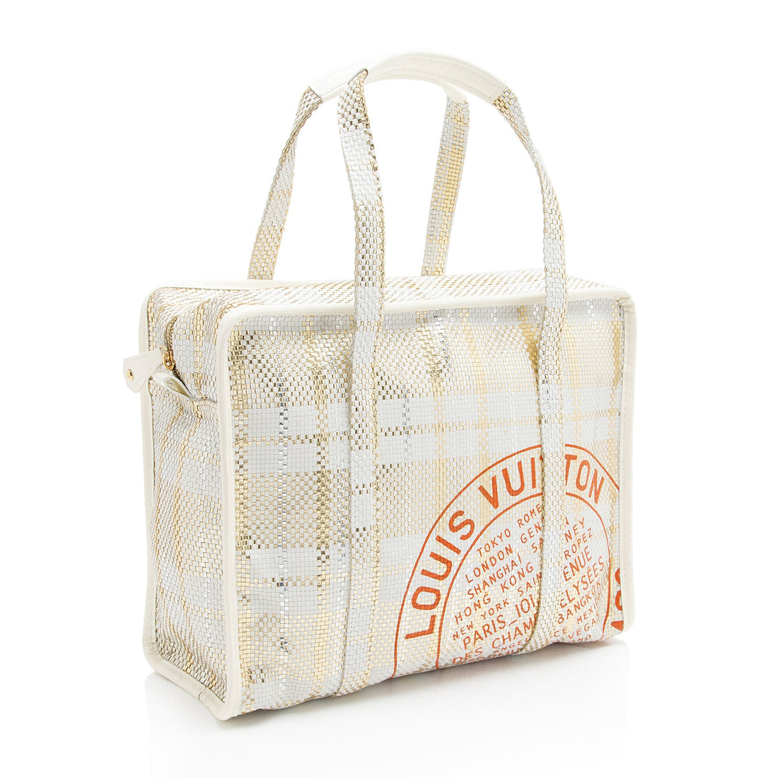 Louis Vuitton Limited Edition Braided Street Shopper PM Tote (SHF-XRIna8)