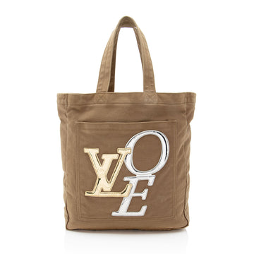 Louis Vuitton Limited Edition Canvas That's Love 2 MM Tote
