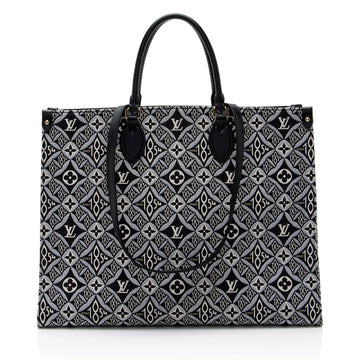 Louis Vuitton Limited Edition Jacquard Since 1854 Onthego GM Tote