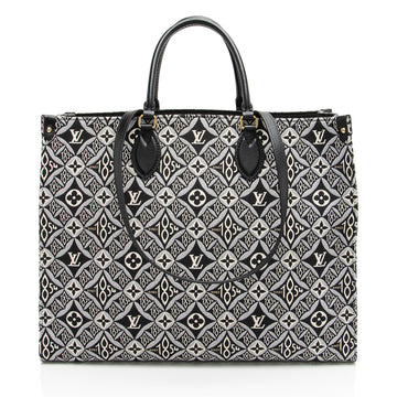 Louis Vuitton Limited Edition Jacquard Since 1854 Onthego GM Tote