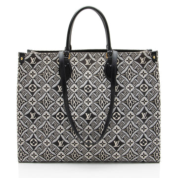 Louis Vuitton Limited Edition Jacquard Since 1854 Onthego GM Tote