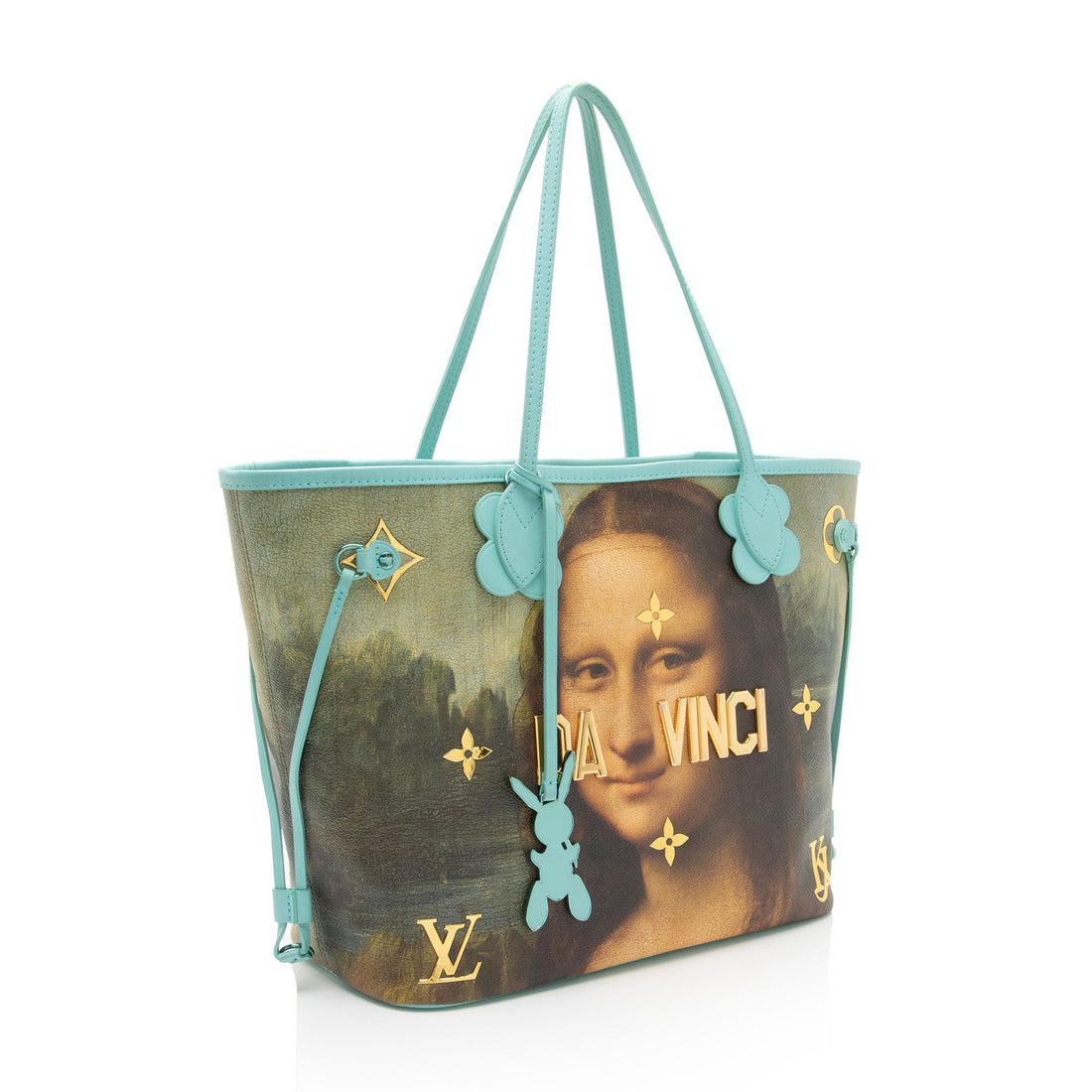 Louis Vuitton Limited Edition Masters Da Vinci Neverfull MM Tote