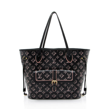Louis Vuitton Limited Edition Monogram Canvas Fall For You Neverfull MM Tote
