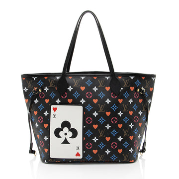 Louis Vuitton Limited Edition Monogram Canvas Game On Neverfull MM Tote