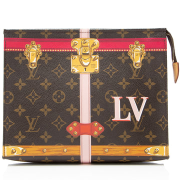 Louis Vuitton Limited Edition Monogram Canvas Summer Trunk Toiletry Pouch 26