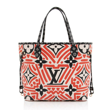 Louis Vuitton Limited Edition Monogram Crafty Neverfull MM Tote (SHF-8aLkDl)