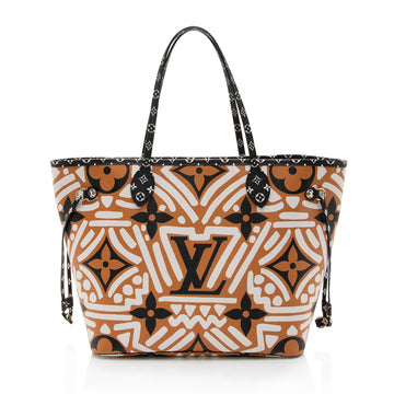 Louis Vuitton Limited Edition Monogram Crafty Neverfull MM Tote (SHF-aOq6h6)