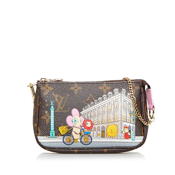 Louis Vuitton Limited Edition Vivienne Mini Monogram Pochette Accessoires (SHG-Ndr7pH)