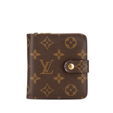Louis Vuitton Monogram Bi-Fold Compact Wallet