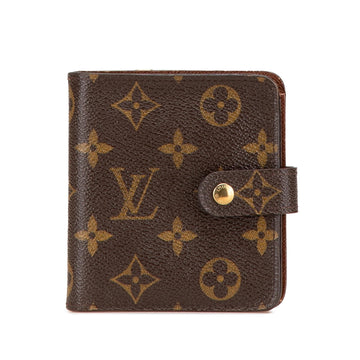 Louis Vuitton Monogram Bi-Fold Compact Wallet