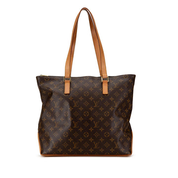 Louis Vuitton Monogram Cabas Mezzo (SHG-FfTuGM)