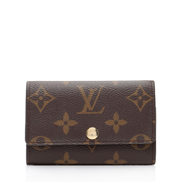 Louis Vuitton Monogram Canvas 6 Key Holder (SHF-2B2HPK)