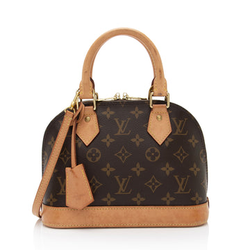 Louis Vuitton Monogram Canvas Alma BB Satchel (SHF-SYJ8FA)