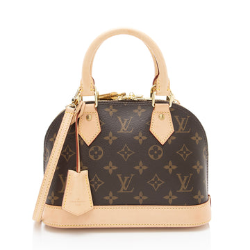 Louis Vuitton Monogram Canvas Alma BB Satchel (SHF-lI4JeZ)