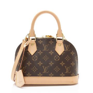 Louis Vuitton Monogram Canvas Alma BB Satchel