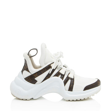 Louis Vuitton Monogram Canvas Archlight Sneakers - Size 8 / 38