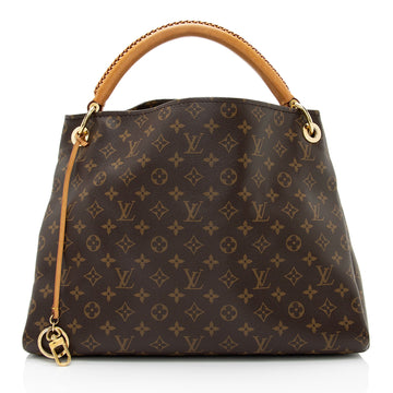 Louis Vuitton Monogram Canvas Artsy MM Shoulder Bag (SHF-RXUc2v)