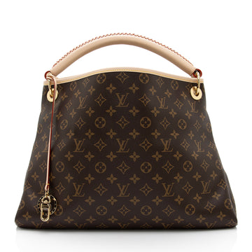 Louis Vuitton Monogram Canvas Artsy MM Shoulder Bag (SHF-pQrBmv)