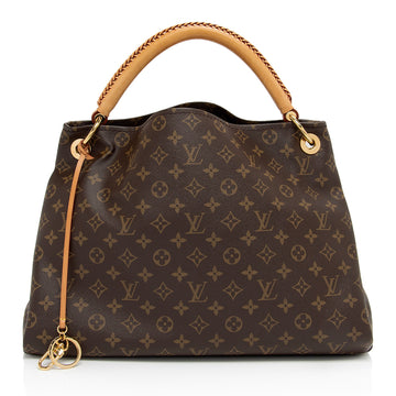 Louis Vuitton Monogram Canvas Artsy MM Shoulder Bag (SHF-xX754K)