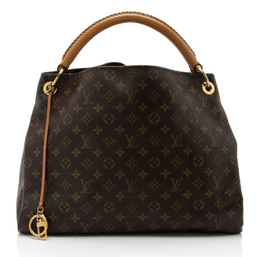 Louis Vuitton Monogram Canvas Artsy MM Shoulder Bag (SHF-l5o2Wv)