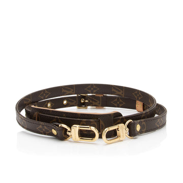 Louis Vuitton Monogram Canvas Adjustable Bandouliere Shoulder Strap (SHF-EUTWeR)