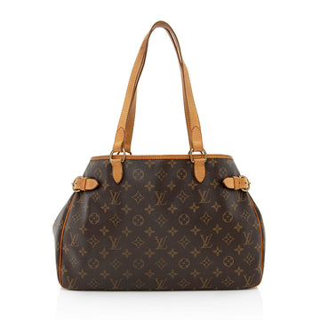 Louis Vuitton Monogram Canvas Batignolles Horizontal Tote (SHF-19924)