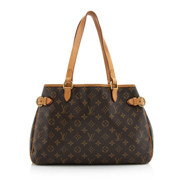 Louis Vuitton Monogram Canvas Batignolles Horizontal Tote (SHF-21273)