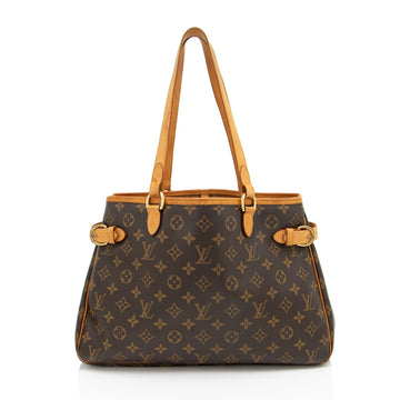 Louis Vuitton Monogram Canvas Batignolles Horizontal Tote (SHF-rwigUI)