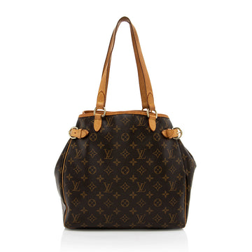 Louis Vuitton Monogram Canvas Batignolles Vertical Tote (SHF-17142)