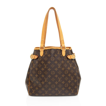 Louis Vuitton Monogram Canvas Batignolles Vertical Tote (SHF-Eea3IY)