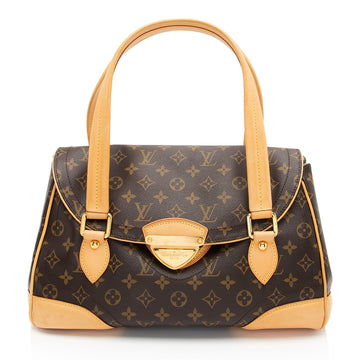 Louis Vuitton Monogram Canvas Beverly GM Shoulder Bag (SHF-YdMUMI)