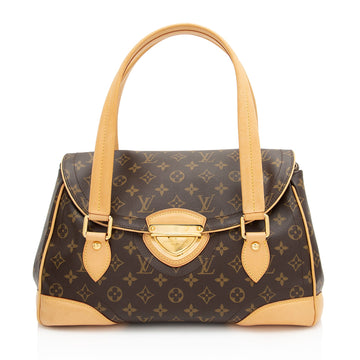 Louis Vuitton Monogram Canvas Beverly GM Shoulder Bag (SHF-By9QMK)