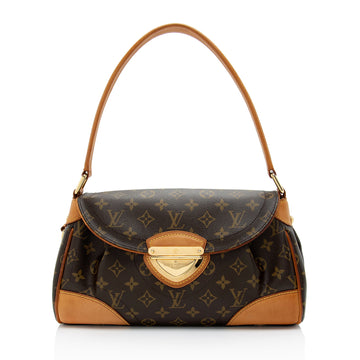 Louis Vuitton Monogram Canvas Beverly MM Shoulder Bag (SHF-xwX6MJ)