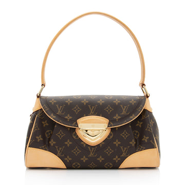 Louis Vuitton Monogram Canvas Beverly MM Shoulder Bag (SHF-TUvD5R)