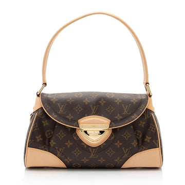 Louis Vuitton Monogram Canvas Beverly MM Shoulder Bag (SHF-gVwYDm)
