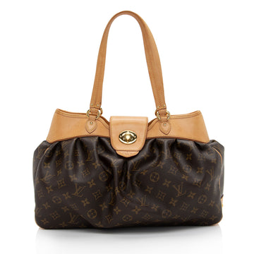 Louis Vuitton Monogram Canvas Boetie MM Satchel (SHF-rt39pB)