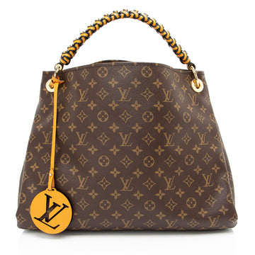 Louis Vuitton Monogram Canvas Braided Artsy MM Shoulder Bag