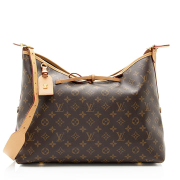 Louis Vuitton Monogram Canvas CarryAll MM Shoulder Bag