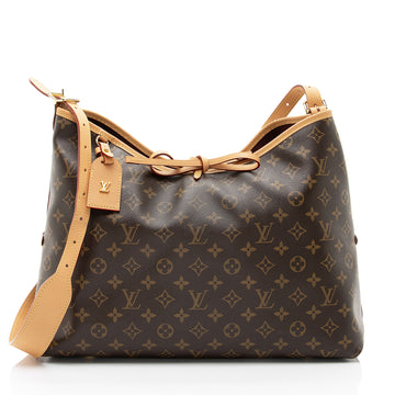 Louis Vuitton Monogram Canvas CarryAll MM Shoulder Bag