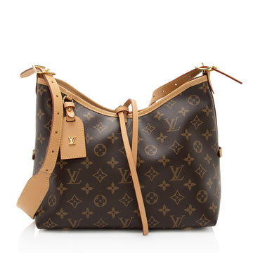 Louis Vuitton Monogram Canvas CarryAll PM Shoulder Bag (SHF-okv3Z6)