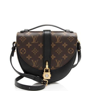 Louis Vuitton Monogram Canvas Chantilly Lock Shoulder Bag (SHF-YHelRK)