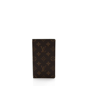 Louis Vuitton Monogram Canvas Checkbook Cover (SHF-cgwZlT)