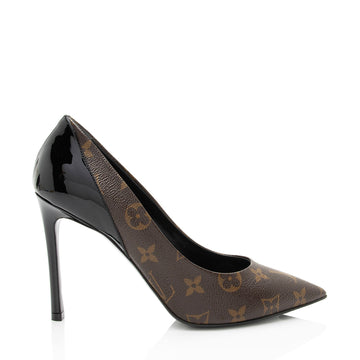 Louis Vuitton Monogram Canvas Cherie Pumps - Size 8 / 38 (SHF-smUIAj)