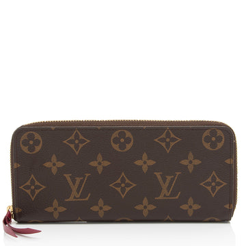 Louis Vuitton Monogram Canvas Clemence Wallet (SHF-WEdNUD)